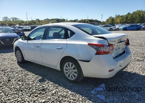 2013 Nissan Sentra S из США, поврежденный, VIN 3N1AB7AP8DL673858